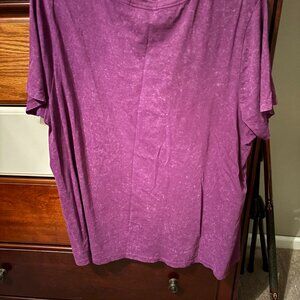 Purple T-shirt, Size 2X